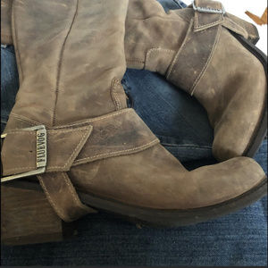 John Fluvog Distressed Boots -